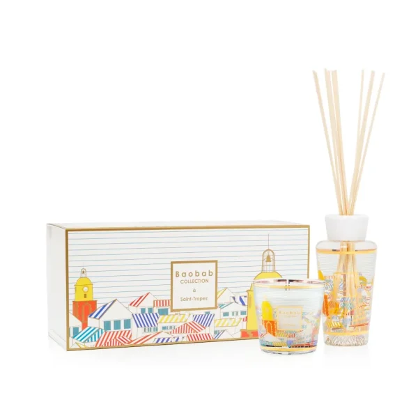 Coffret cadeau My First Baobab (diffuseur et bougie parfumée) SAINT-TROPEZ