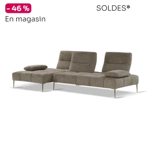 Canapé Nicoletti SOUL, soldes d'hiver, remise de 46 % en magasin