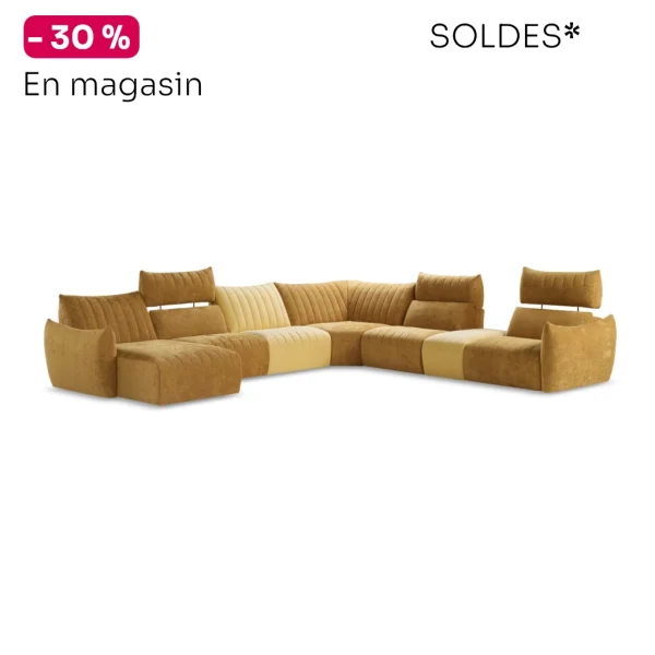 Canapé Nicoletti SUN, soldes d'hiver, remise de 30 % en magasin